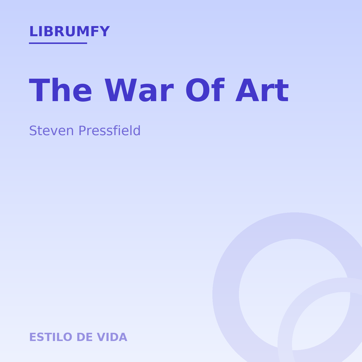 Capa de The War Of Art