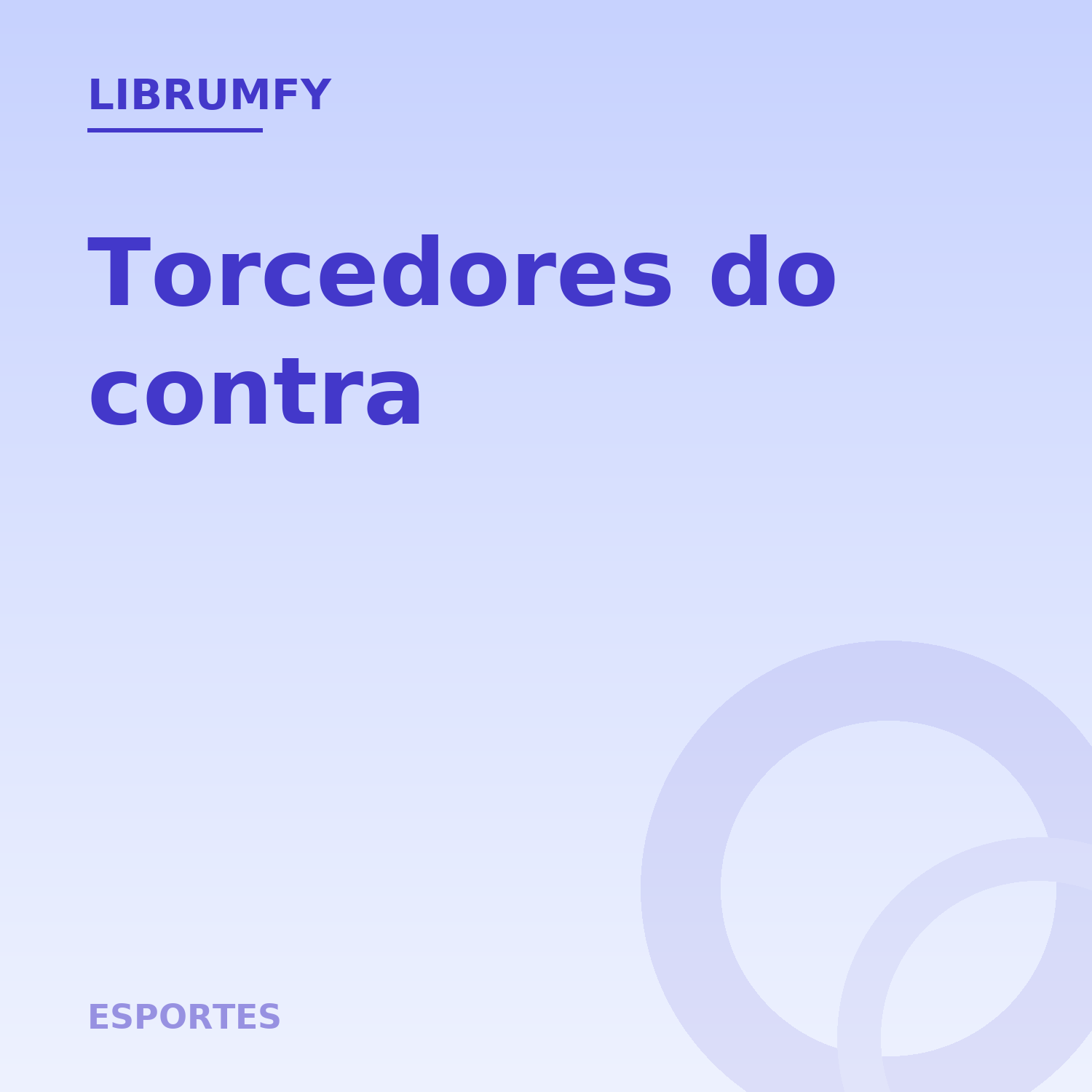 Capa de Torcedores do contra
