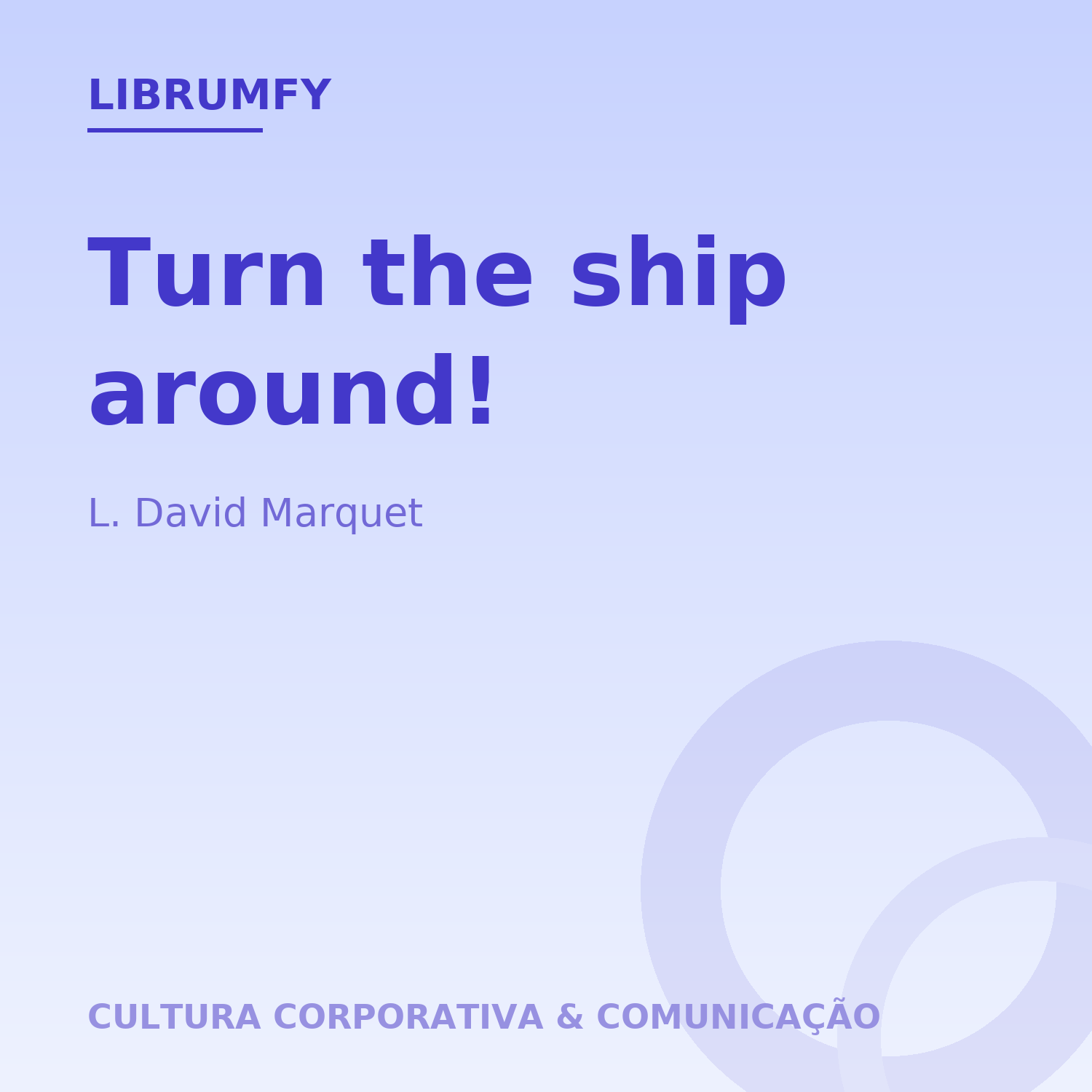 Capa de Turn the ship around! 
