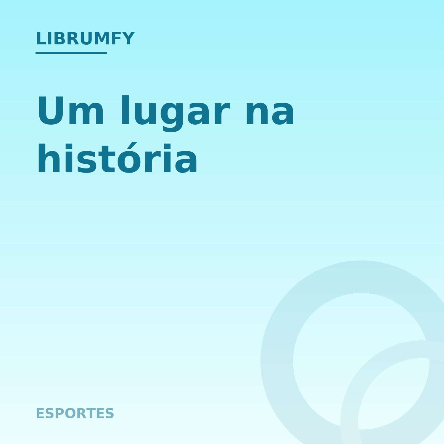 Capa de Um lugar na história