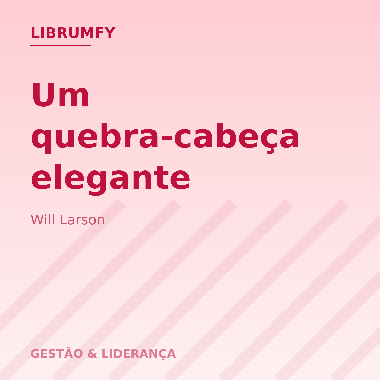Capa de Um quebra-cabeça elegante