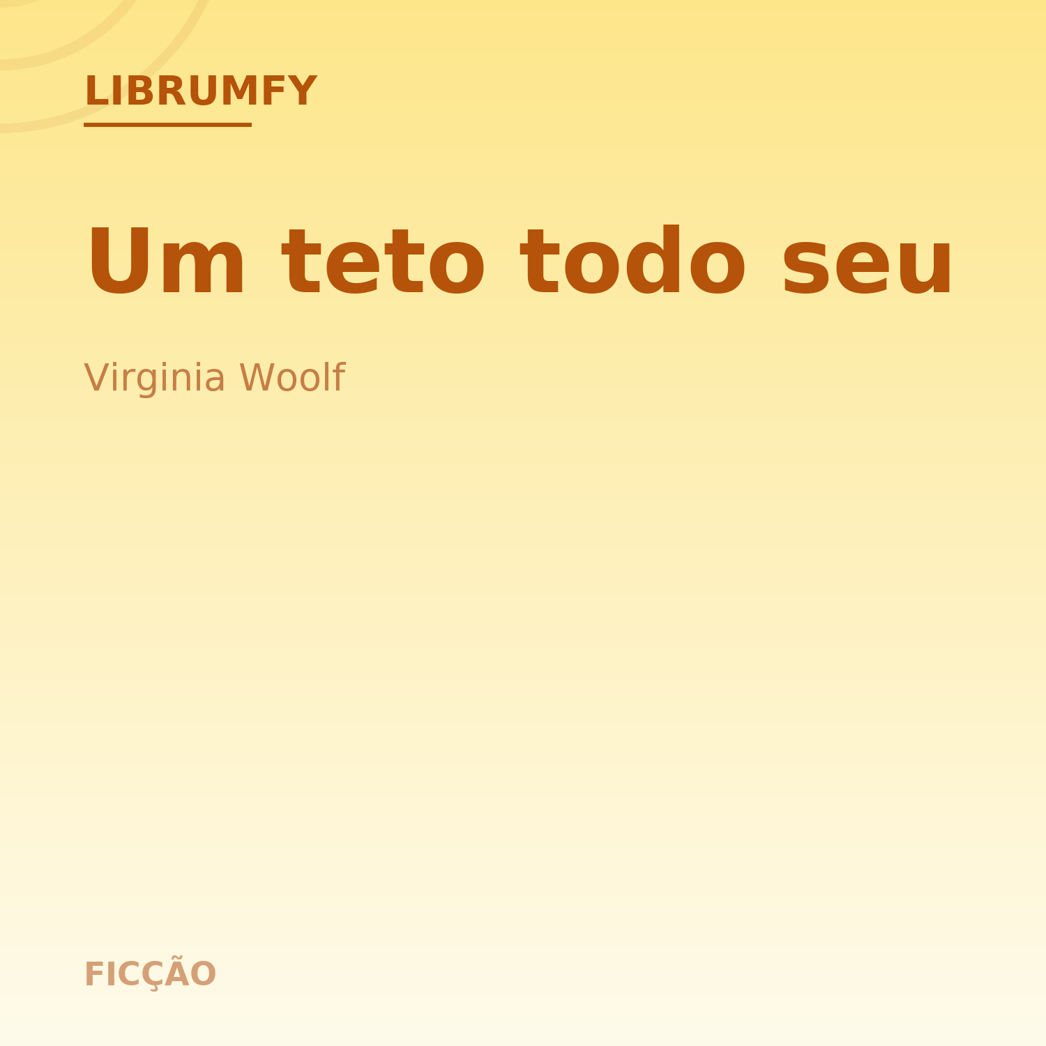 Capa de Um teto todo seu