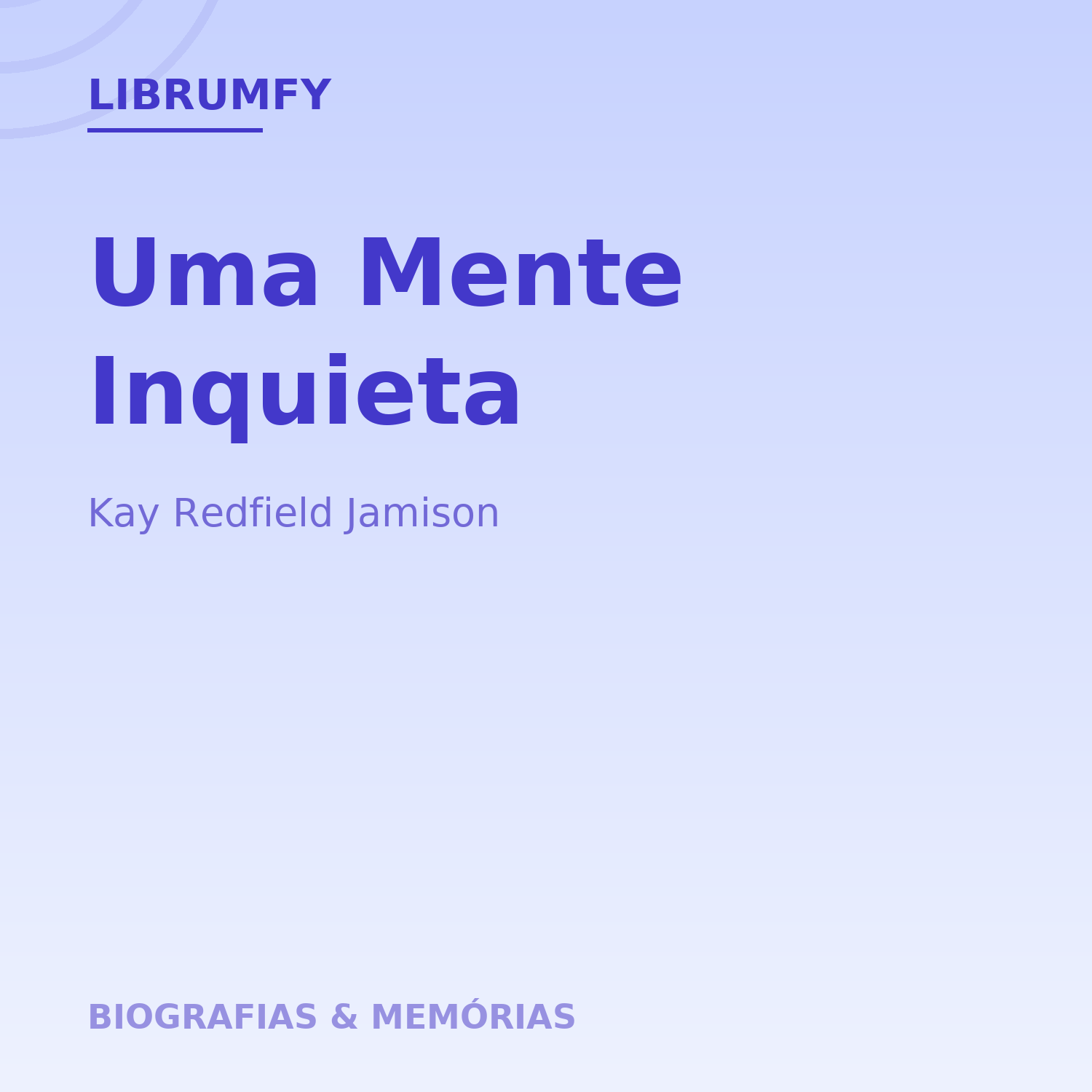 Capa de Uma Mente Inquieta