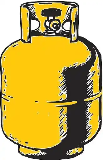 botijao de gas vazio preço