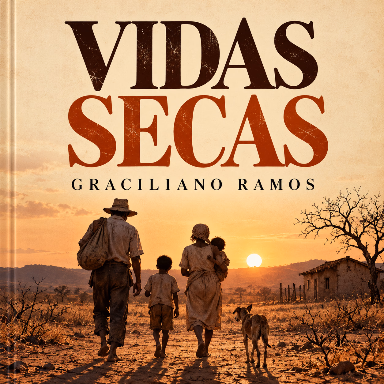 Capa do livro Vidas Secas